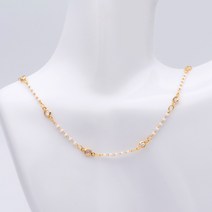 미유키 씨앗 구슬 체인 보석 만들기 엘레강스 골드 4mm 라운드 동전 CZ 링크 흰색 LK4372 1 미터 33 Ft, 한개옵션0