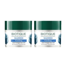 바이오티크 Biotique SEA WEED 안티다크서클 아이 젤 아이크림 15g x 2개
