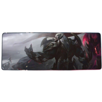 롤 LOL 디자인 마우스 패드 79종 시리즈 리그 오브 레전드 장패드 3mm 두께, 900x400mm + 3mm개, 하나님 왕의 약속