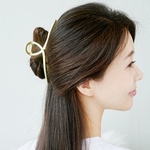 노이드비 특별제작 13.5cm 메탈 얇고 가벼운 헤어집게핀 6종