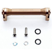 Aceoffix Easy Wheel Extension Bar Brompton 접이식 자전거 확장로드 텔레스코픽로드 실버 Extender Silver, 샴페인