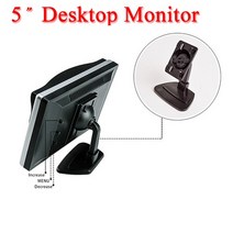 후석모니터 카니발 후석 모니터 리어 헤드레스트 뒷좌석 hippcron lcd 자동차 4.35 인치 tft 디스플레이 데스크탑접이식거울 4.353939 비디오 palntsc 자동, 5인치 데스크탑