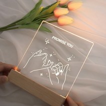 호미호비 DIY 아크릴 무드등 만들기, 미니형+도구없음