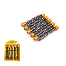 리젠스 강력자석 양용 토션 임팩 십자비트 10개+하드케이스, 65mm(10p), 10개