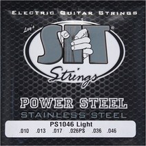 S.I.T - Power Steel Stainless Electric Light / 일렉기타 스트링 010-046 (PS1046)