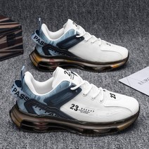 Modern Fashion 남성용 봄 여름 통기성 하이탑 에어쿠션 23번 충격방지 편안한 캐주얼 키높이 운동화