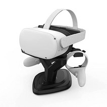 Oculus Quest 2 VR 스탠드 Oculus QuestQuest 2Rift SRift 대응 헤드셋 디스플레이 홀더 기울기 오큘러스 퀘스트 2 블랙