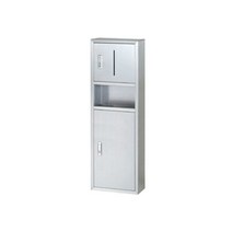 한국타올기 페이퍼타올 디스펜서 스텐 노출형 HTM571, 본상품선택, 단품