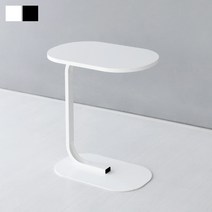 마켓비 DUGED 사이드테이블 A형, 화이트 4519.3264