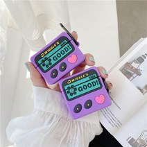 삐삐 에어팟 1세대 2세대 프로케이스 2세대 블루투스 실리콘케이스 케릭터케이스 이어폰 아이팟 3세대, 프로, 프로