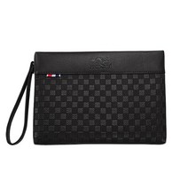 핑크몬스터 체크패턴 남성가방 클러치백 맨스백 손가방