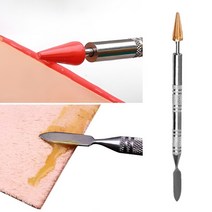 기리메 약칠기 테두리 약칠 엣지코트 롤러 본드스틱 양용 멀티 펜 가죽공예공구
