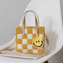 코바늘 손뜨개질 솔더백 백뜨기 뜨개 미니 버킷백 코바늘 가방뜨기 뜨개 가방 쇼퍼백 크로스백