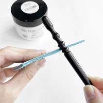 미니 슬리커 흑단