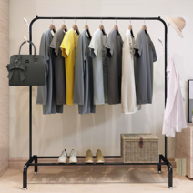 이케아 알고트 물리그 마카페르 이마트 행거 시스템 스탠드 옷걸이 벽행거 드레스룸 옷걸이바, 걸이형 행거, 블랙