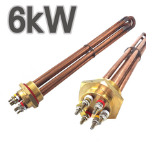 심야전기 보일러 온수기 육각 히터 6kW 히터봉