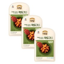 CJ 장 다담 깍두기 양념 된장찌개 집된장 홈쿡 155g 3개 1세트, 27세트