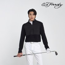 [에드하디] 남성 헝가리 구스 다운 집업 티셔츠 남자골프웨어 남성골프티셔츠