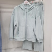 소이 벨로아 와이드 부츠컷 후드 점퍼 셋트 22W5751 5752