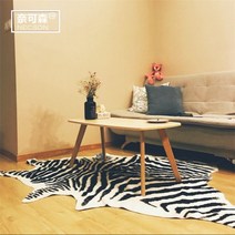 가죽 러그 귀여운 페이크 카펫 인테리어 인조 서재 디자인 인조가죽 독특한