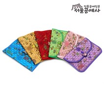 누비 꽃무늬 다용도 지갑 (14색상) 소산당 지갑 통장지갑