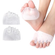 지간신경종깔창 Putimi 발바닥 근막염 아치 지원 깔창 페디큐어 양말 보이지 않는 오픈 발가락 통증 완화 정형 외과 평발 발 관리, [07] 1pair G128