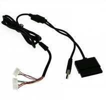 마이너스몰딩 pvc 천정 바닥 마감재 2인 1 USB 케이블 아케이드 컨트롤러 5 핀 및 8 커넥터 와이어 PC/PS2, 한개옵션0