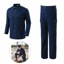 티뷰크 S/S 작업복 TB-19-15J/P 상하의, 색상:상의-L(95)|사이즈:하의-40