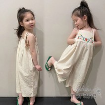유아 아동 여아 점프 슈트 아동복 주니어 원피스 점프수트 여름 바지