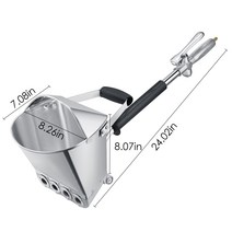 몰탈분사기 모르타르 시멘트 스프레이 건 핸드헬드 벽 석고 분무기 공기 치장 용 벽토 호퍼 코킹 산업 전, [01] Wall s기도ing, 01 Wall spraying