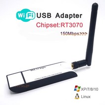 카파이 와이파이 동글 휴대용 무선 USB rt3070 150mbps 802.11n 미니 나노 usb wifi 어댑터 windows ce5.0ce6.07810용 wifi, 하얀