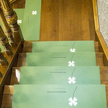 아로하커머스 미끄럼방지 야광 논슬립 계단매트 고양이 애완견 패드 강아지 반려견 애견 펫 바닥, 야광매트70cm브라운