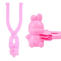 바니 눈집게 3000 토끼 눈오리 눈뭉치 만들기 스노우볼메이커, 단품