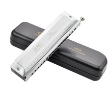 첫영성체 선물 qimei chromatic harmonica 16 홀 64 톤 입 블랙, 협력사, 은