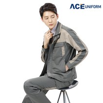 에이스유니폼 여름작업복 ACE-1803 근무복 상의 바지, M, 1개