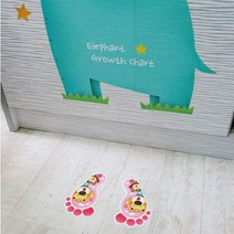 하busyy야광발바닥스티커 팬시 다용도 거실 놀이방꾸미기 아기방꾸미기 아이 도인테리어♥hopewe, ♥hopewe짝꿍공룡F-168