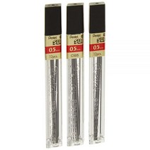 펜텔 슈퍼 하이폴리머 샤프심 리필 0.5 mm 두께 2B 144 피스 (C505-2B), 4B
