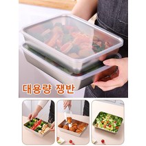 2p/4p/6p 다기능 스테인레스강 일본식 쟁반 두껍고 대용량 쟁반 직사각형, 스테인리스 스틸 다용도 쟁반 *6