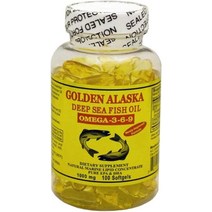 수입영양제 수입보충제 골든 알래스카 심해 오메가369 피쉬 오일 1000mg 100 소프트젤