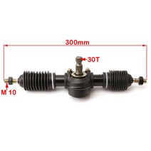 30T 치아 300mm 파워 스티어링 기어 샤프트 랙 피니언 어셈블리 DIY Go Kart UTV 버기 쿼드 바이크 ATV 액세서리에 적합