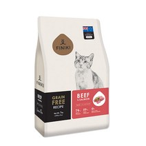 피니키 그레인프리 비프살몬 2kg 고양이사료