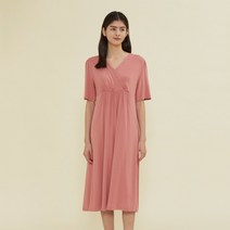코니 셔링 랩 수유원피스