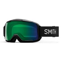 스미스 Smith Optics Grom 청소년 스노우 겨울 고글 - 라피스 리소프린트 ChromaPop 에브리데이 그린 미러, ChromaPop Everyday Green Mirro