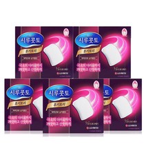 유니참 시루콧토 후키토리코튼 화장솜, 32매입, 5개