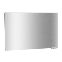 SLA/DLP 용 스프링 및 스티커 적용 가능한 3d 프린터 모델 높은 내구성, 202x128mm, 은, 강철