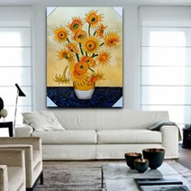 쇼핑아트 해바라기판화액자(7)