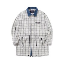 로맨틱크라운 ROMANTIC CROWN 트위드 피쉬테일 파카_오트밀 TWEED FISHTAIL PARKA_오트밀