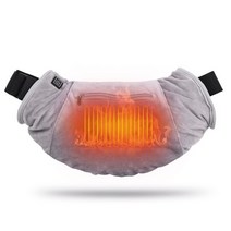 캠핑 USB 전기 온수 손 따뜻하게 머프 양털 안감 추운 날씨 열 장갑 허리 가방 겨울 사냥 스키 캠핑 하이킹, 01 Gery