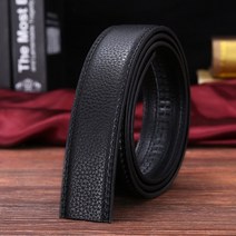 50대남자벨트 남성골프벨트 명품남자벨트 통가죽벨트 남성용 소가죽 헤드리스 벨트 적용 자동 버클 열매 패턴 가죽 벨트 남성용 비즈니스 청바지 허리띠