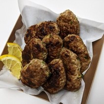 가미돈 수제 떡갈비 제주 흑돼지 현지생산 수제떡갈비 고인돌떡갈비 땡초떡갈비, 100g, 8개